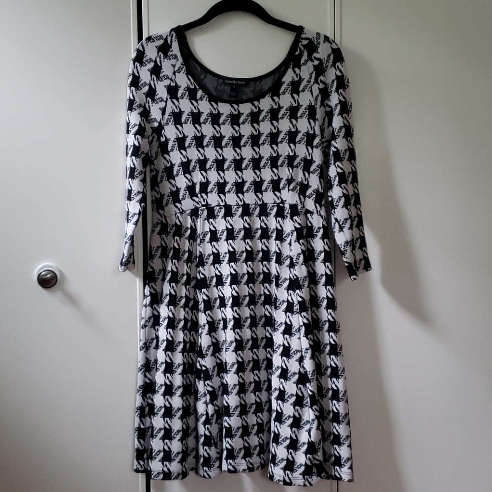 Isabella Oliver houndstooth maternity dress US 8
